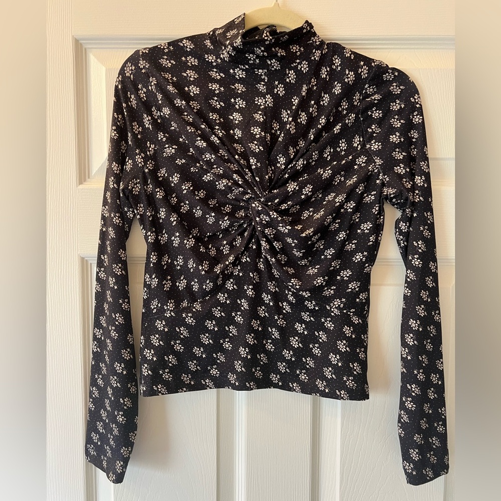 Sea NY Women’s Ada Top, Black color, sample size 4/S